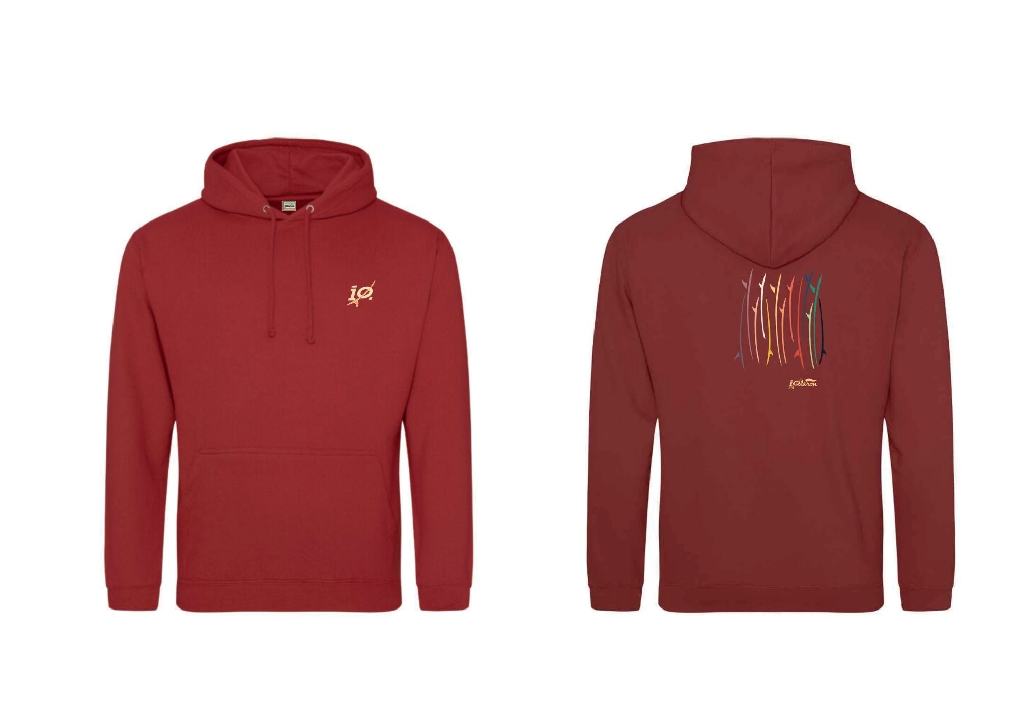 Sweat à capuche Color Surf