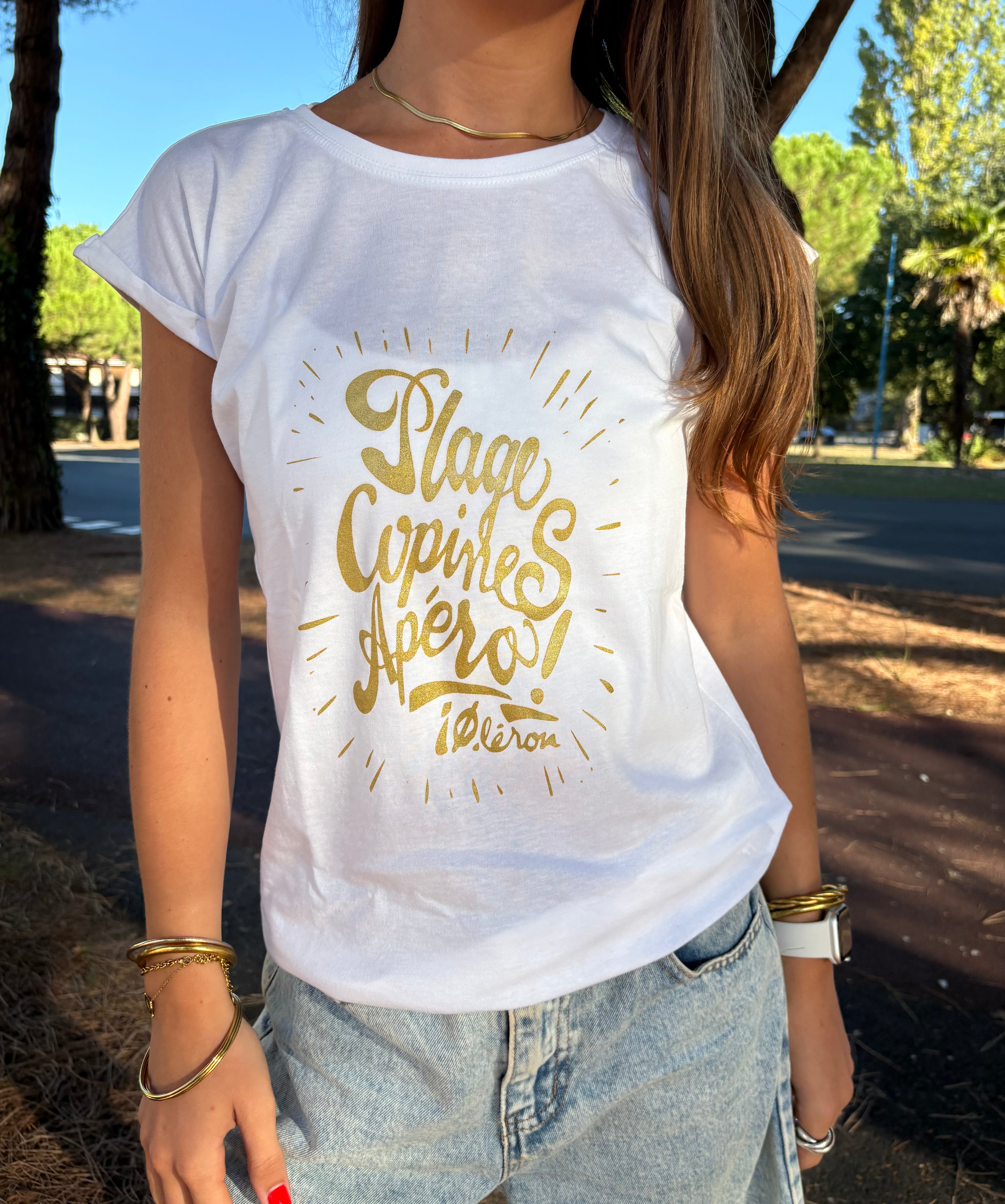 T-shirt Plages Copines Apéro