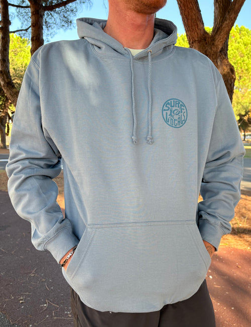 Sweat à capuche Surf locals only