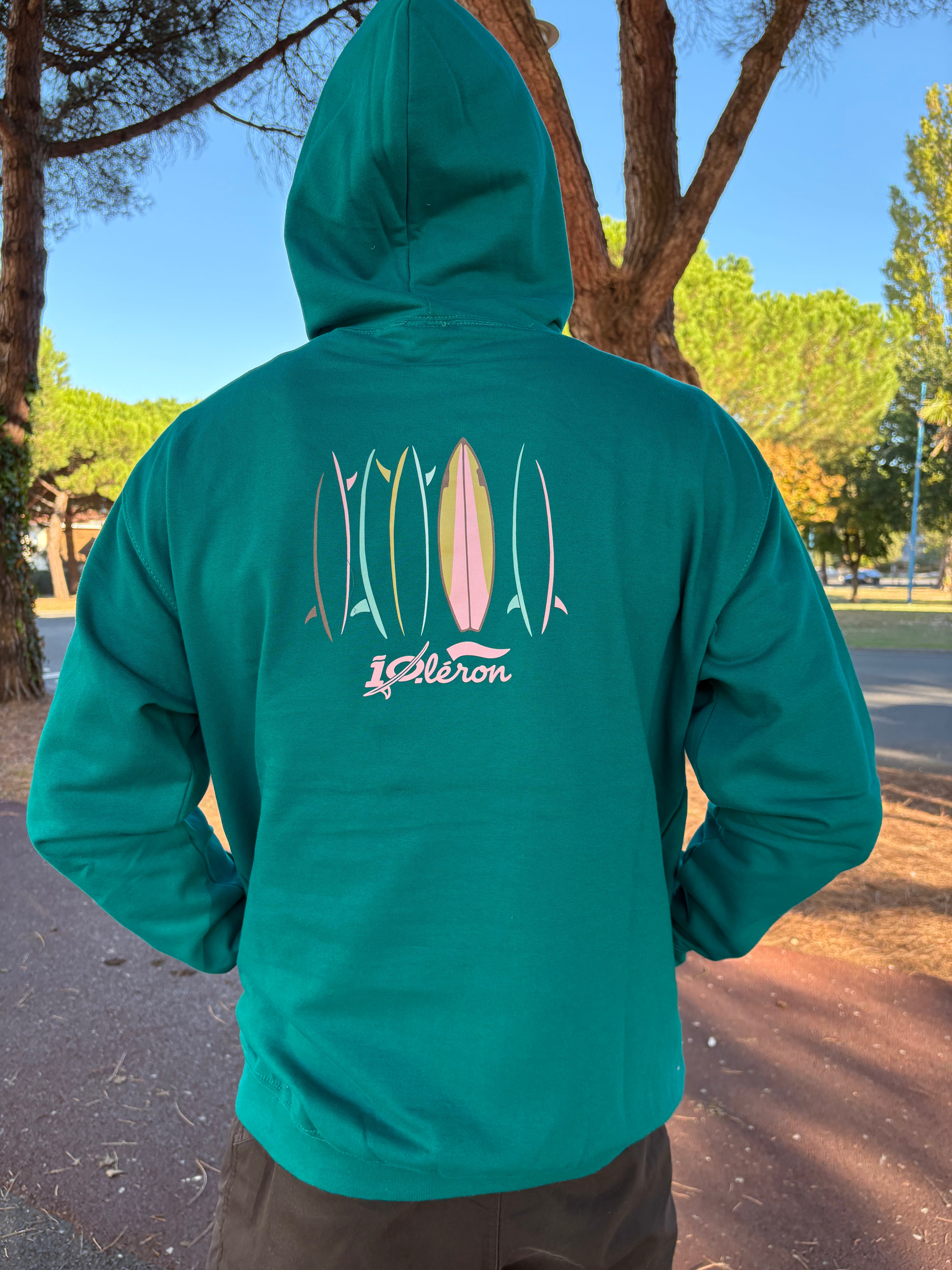 Sweat à capuche Buchettes